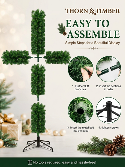 Lighted Cross Christmas Tree